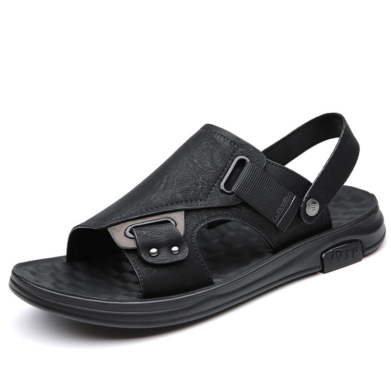 Men's Leather Breathable Cool Sandals