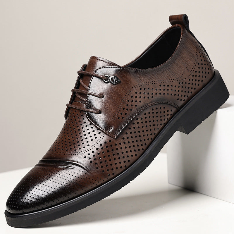 Men's Leather Fashion Trend Outdoor Shoes