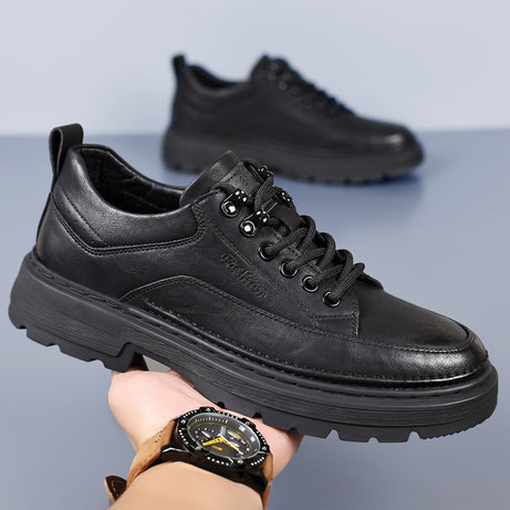 Men's Leather Leisure Trendy Casual Shoes