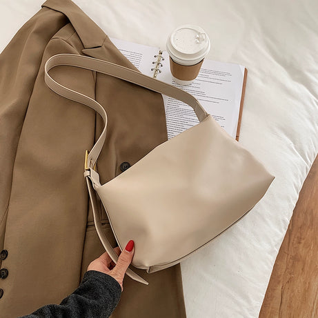 Women's Leather Trendy Shoulder Bag