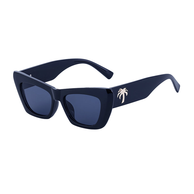 Women's Fashion Small Frame Cat Eye Sunglasses