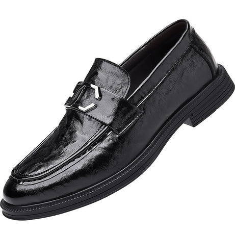 Men's Leather British Style Versatile Shoes