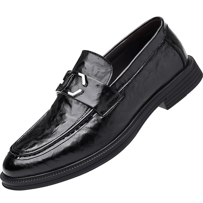 Men's Leather British Style Versatile Shoes