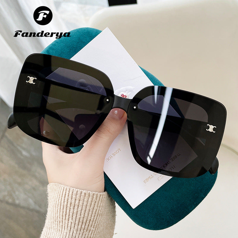 Women's Large Frame UV-proof Sunglasses
