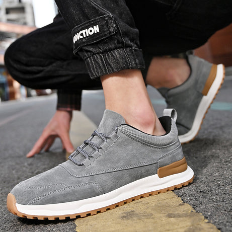 Men's Leather High-End Trendy Casual Shoes