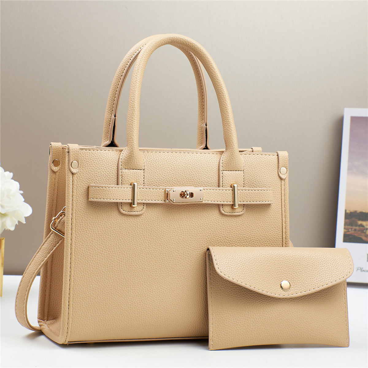 Women's Large Capacity Soft Leather Bag