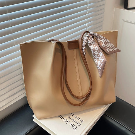 Women's Versatile Twilly Scarf Decor Bag