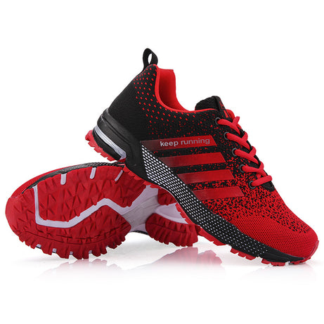 Men's Fly-woven Breathable Running Shoes