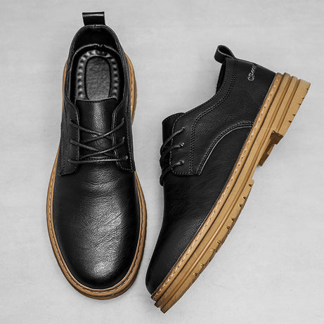 Men's Leather Trend British Style Formal Shoes