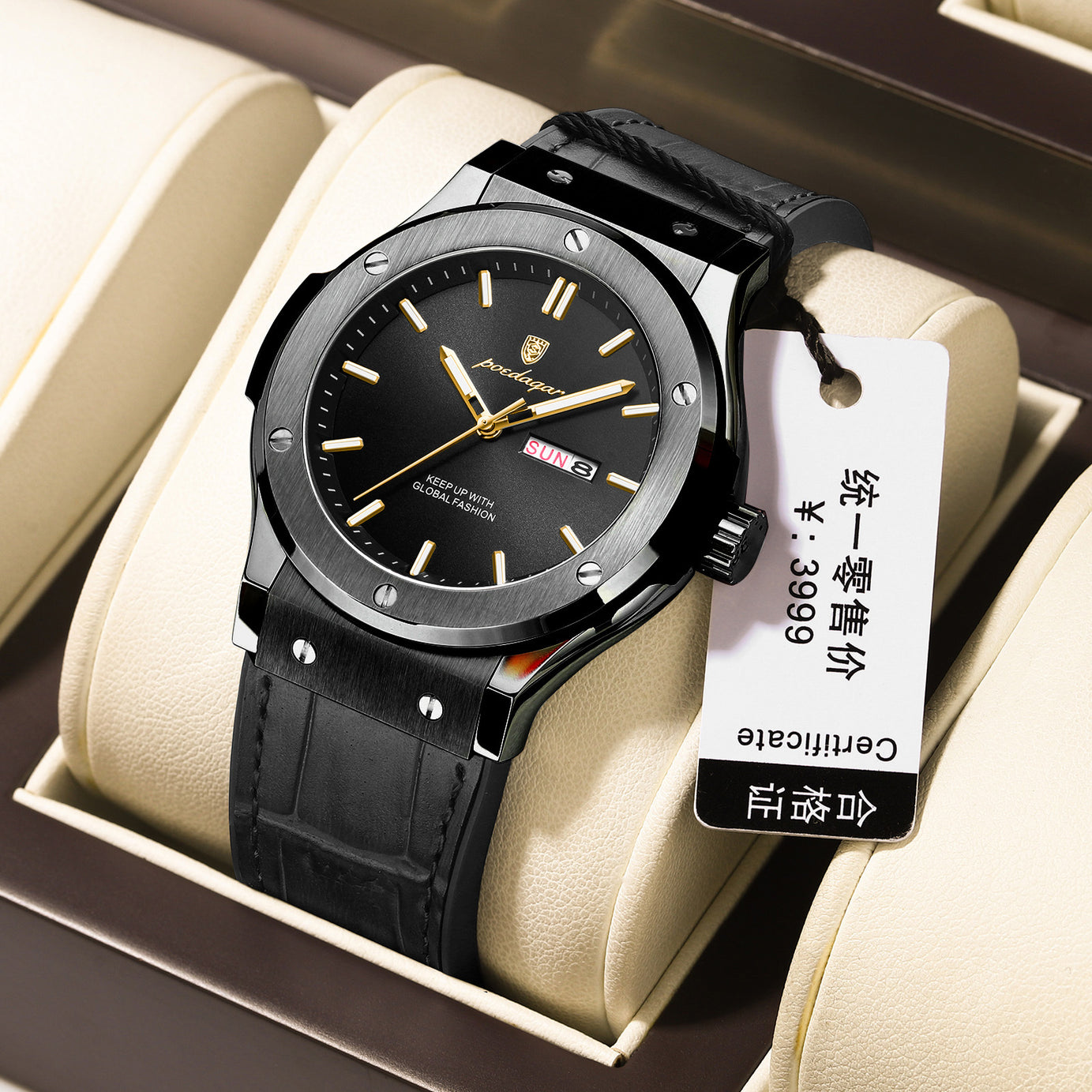 Men's Waterproof Luxury Casual Watch