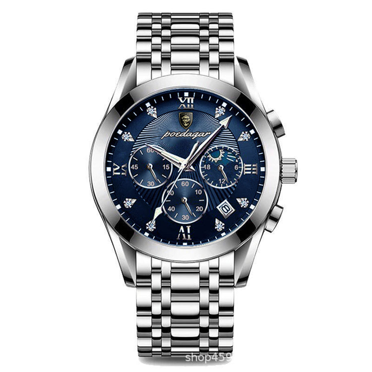 Men's Multi-Function Trendy Watch