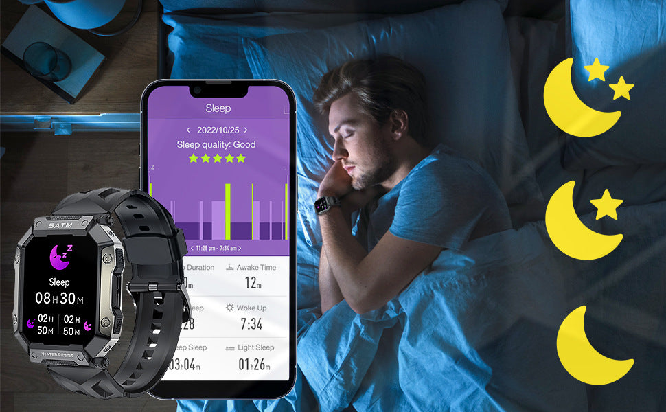 Outdoor Sports PG333 Bluetooth Call Smart Watch