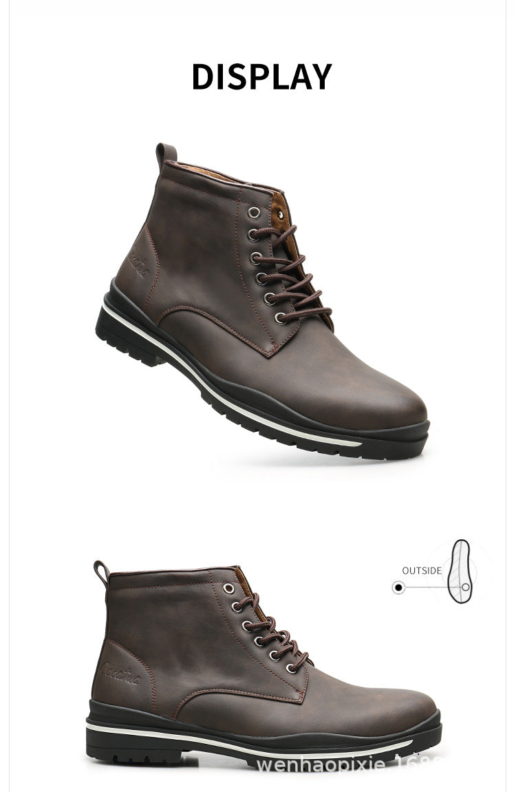 Men's Leisure Outdoor Versatile Martin Boots