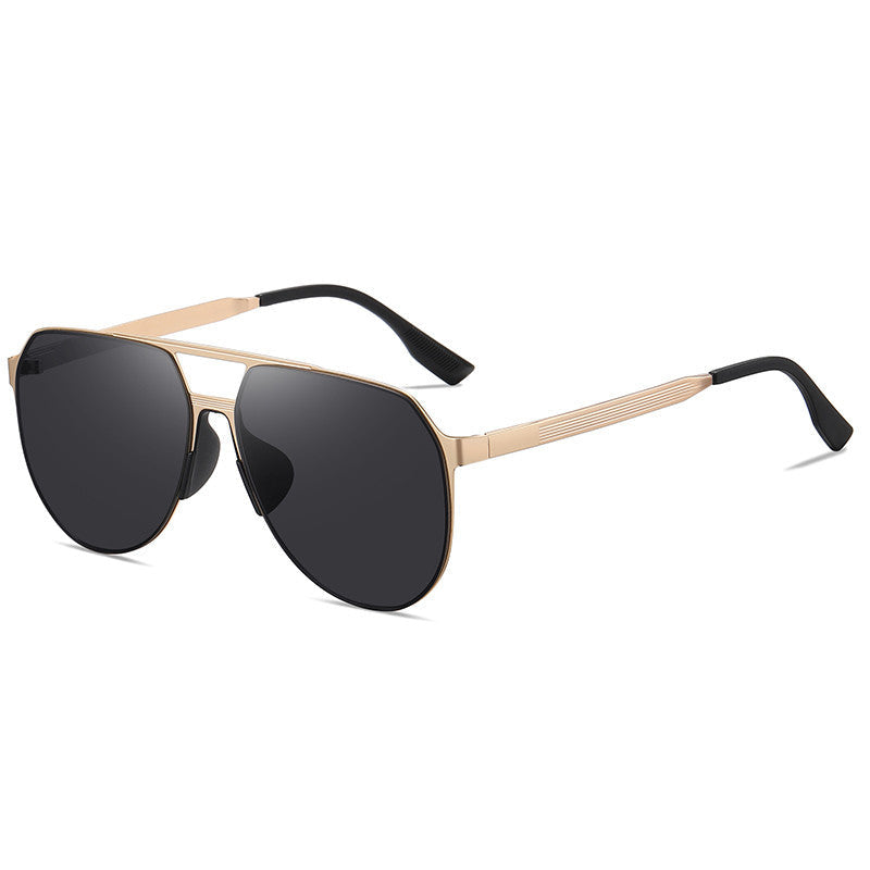Men's Large Frame Anti-ultraviolet Strong Light Sunglasses