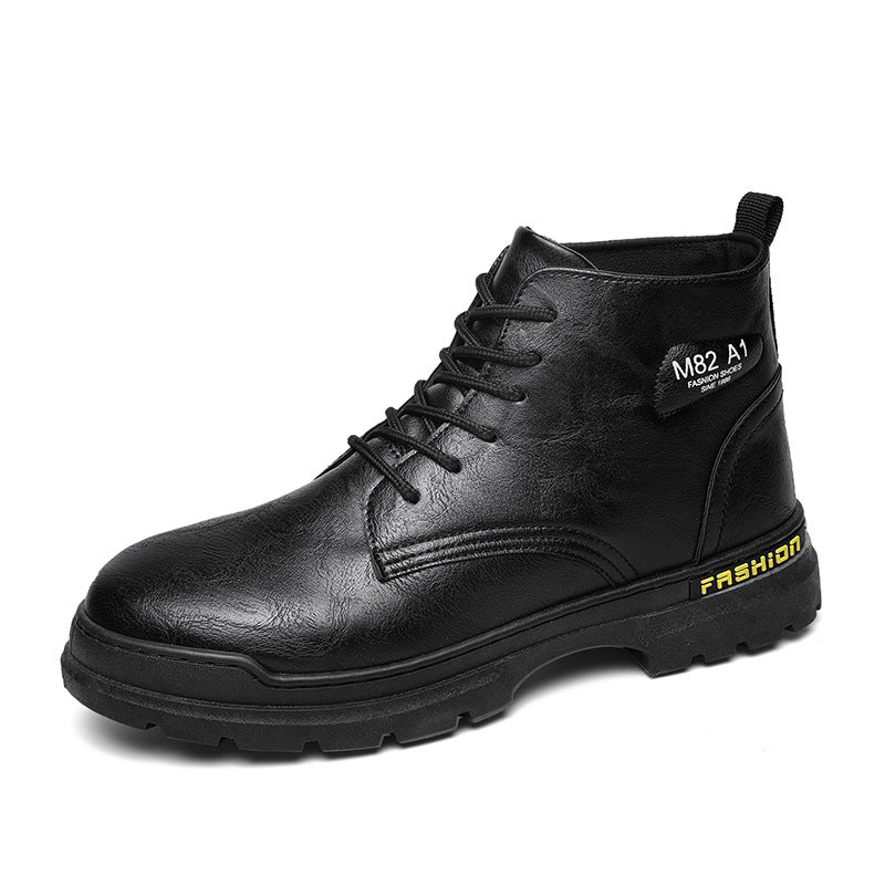 Men's Outer Wear Casual Lace-up Martin Boots