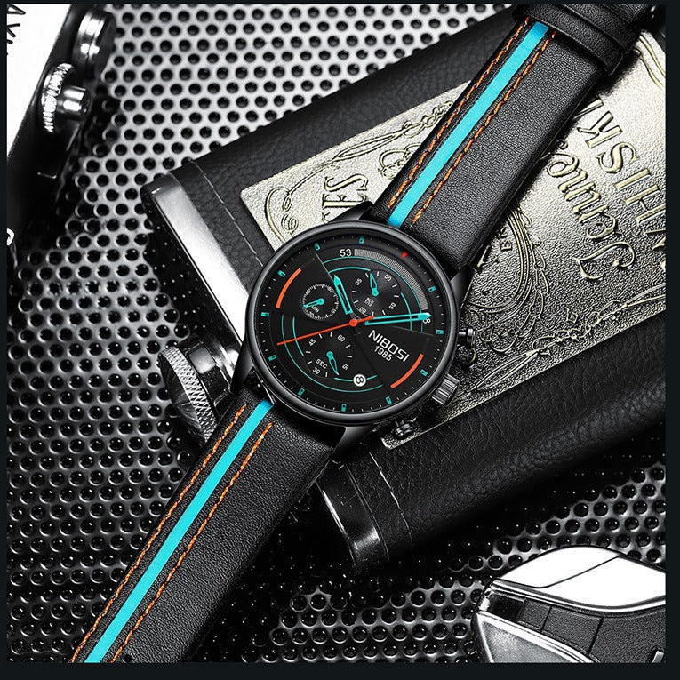 Men's Leisure Simple Multi-Function Watch