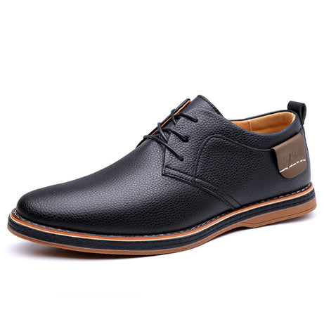 Men's Leather British Style Casual Shoes