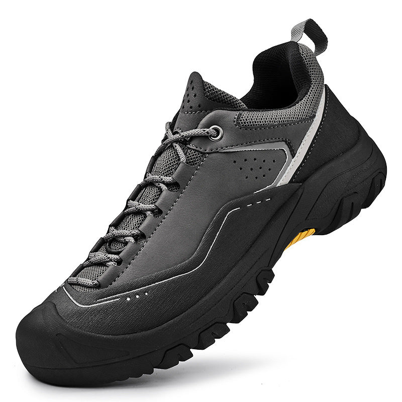 Men's Leather High-End Mountaineering Shoes