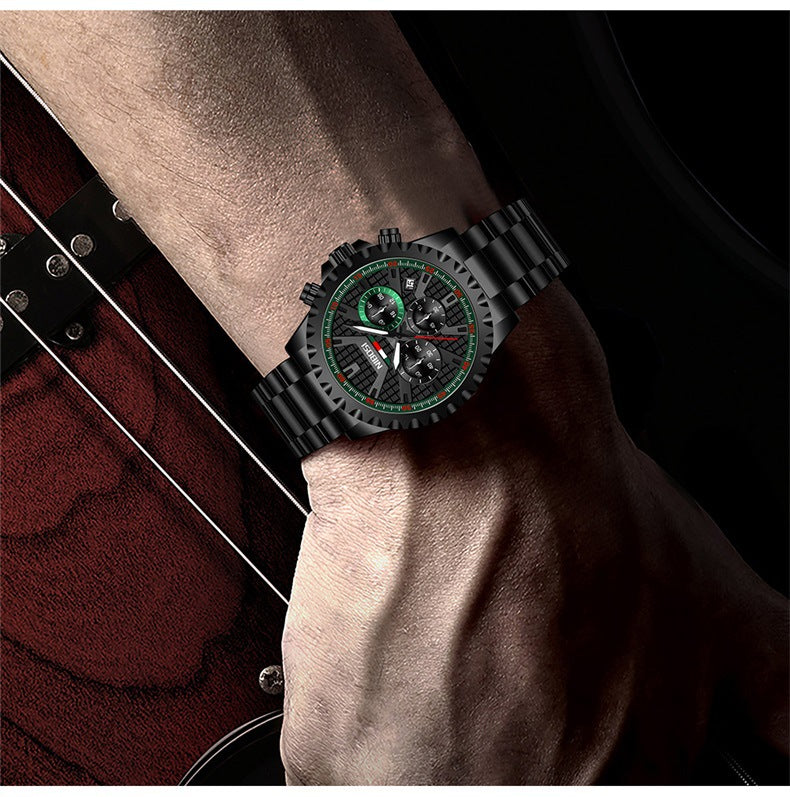 Men's Deep Waterproof Quartz Watch