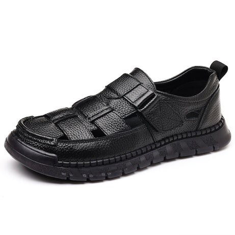 Men's Leather Roman Style Casual Sandals