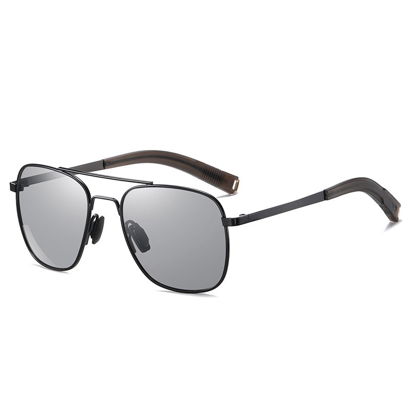 Men's Square Polarized Fashion UV-proof Sunglasses