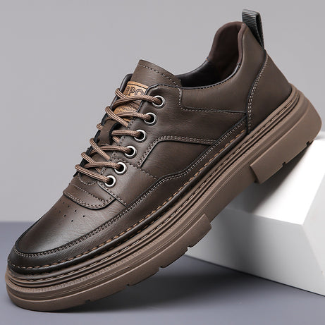 Men's Leather Low-Top Casual Martin Shoes
