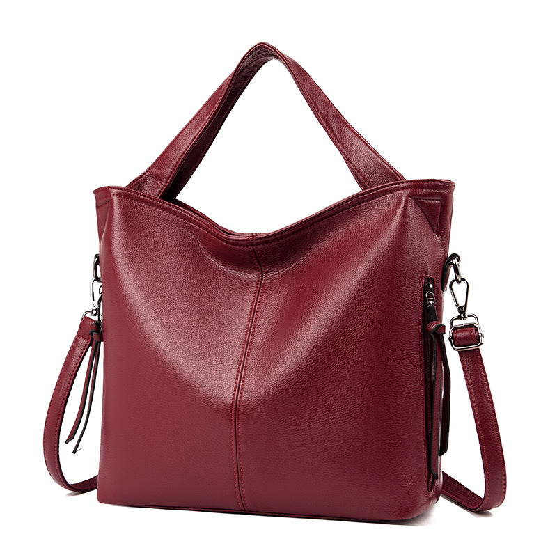 Women's Leather Trendy Versatile Casual Bag