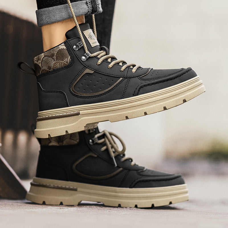 Men's High-top Outdoor Martin Boots Casual Shoes