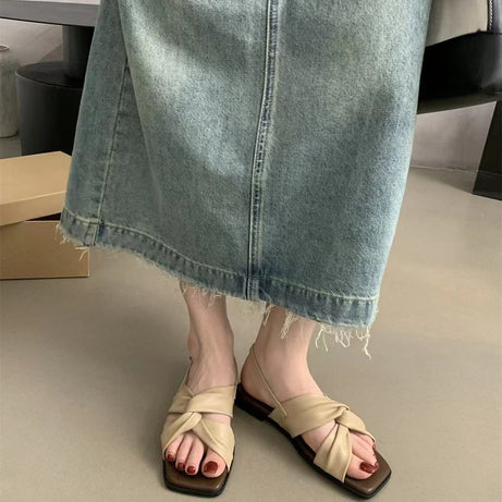 Women's Butterfly-knot Open Toe Sweet Sandals