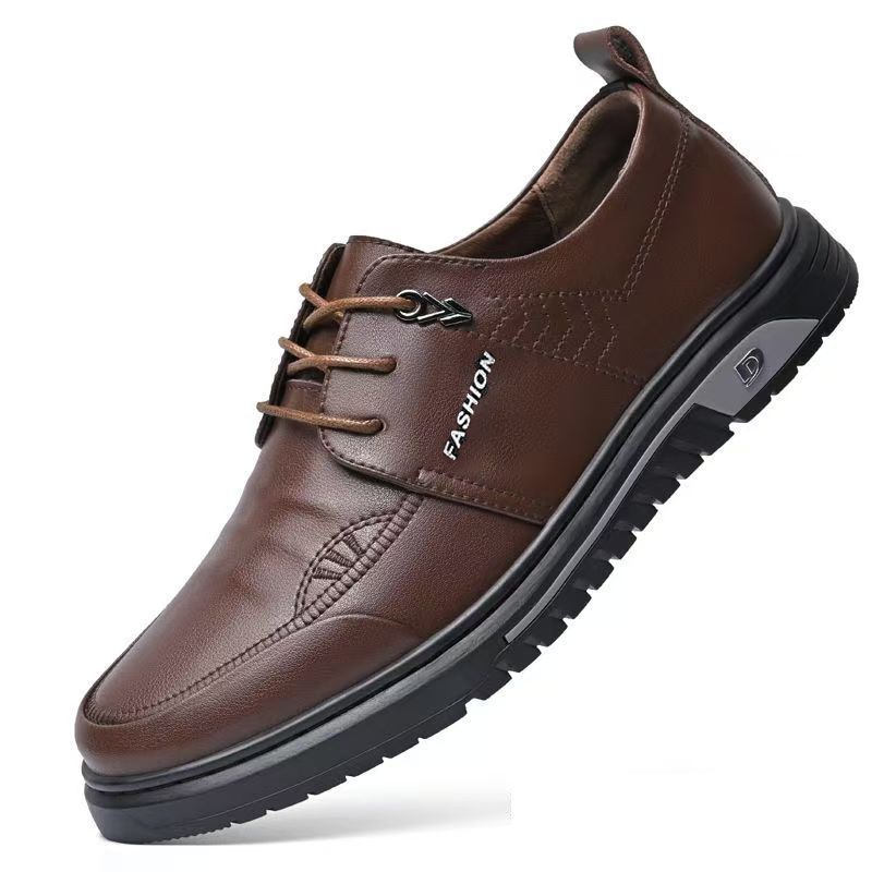 Men's Leather Comfortable Versatile Casual Shoes