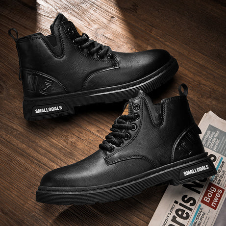 Men's British Style High-Top Casual Martin Boots