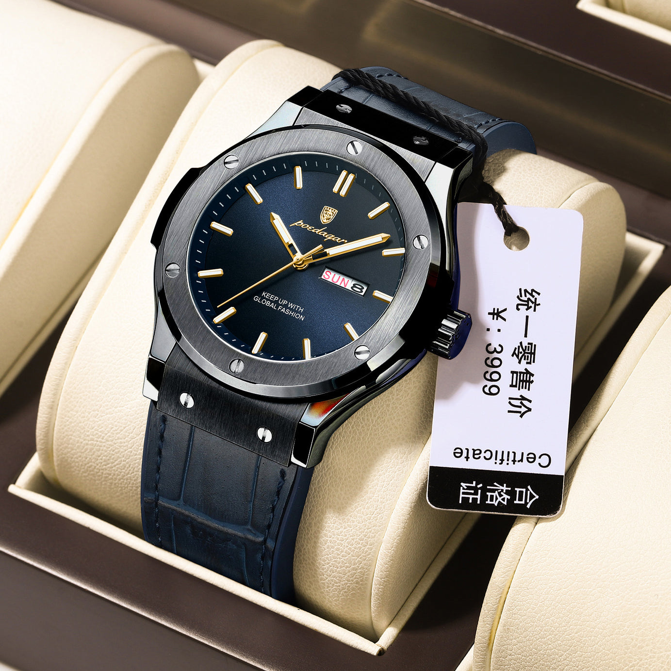 Men's Waterproof Luxury Casual Watch