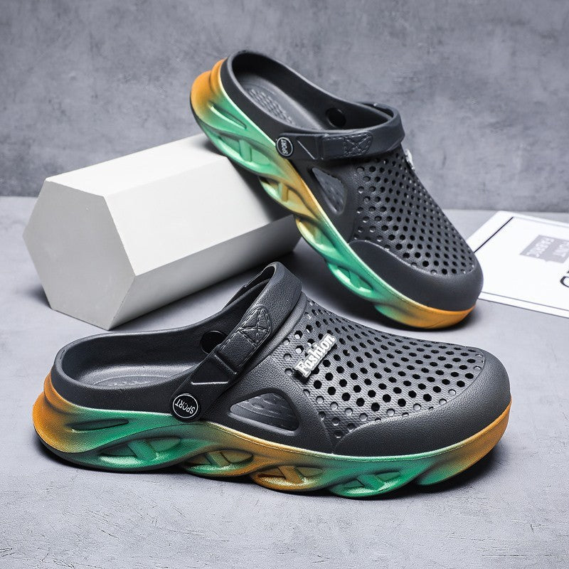 Women's Outer Half Slippers Beach Sandals