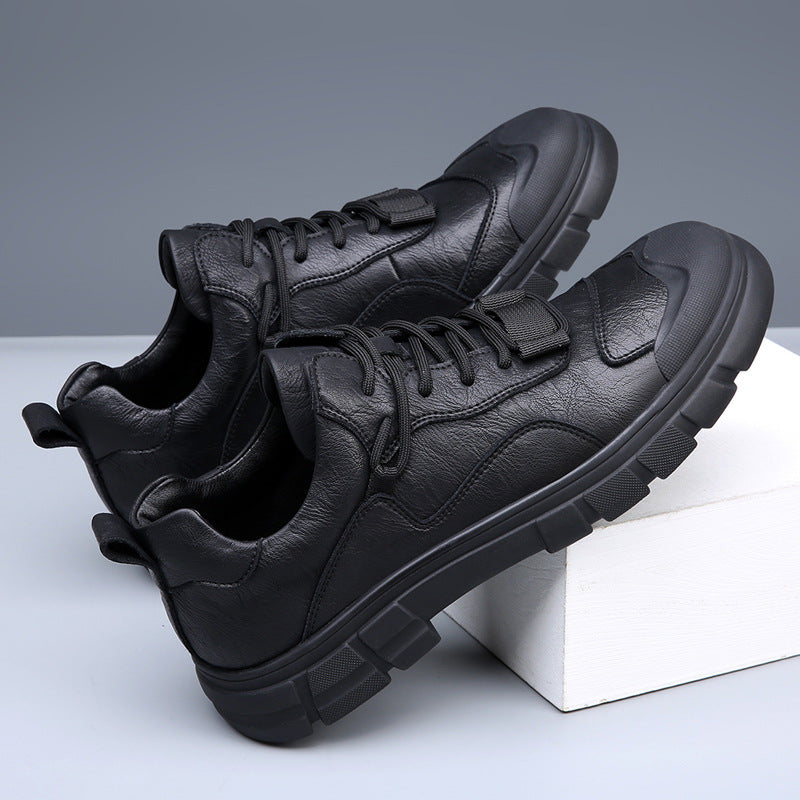 Men's Leather Versatile Trend Casual Shoes