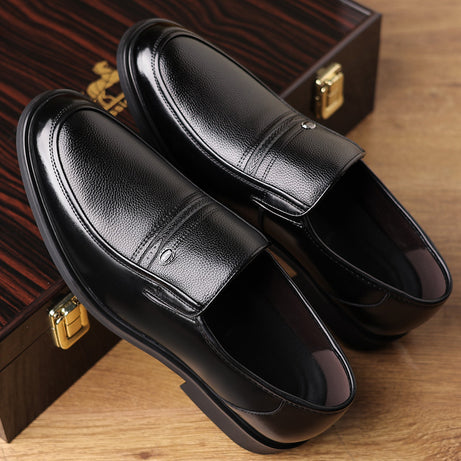 Men's Leather Business Formal Shoes (In Stock)