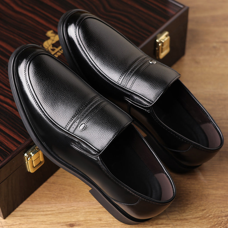 Men's Leather Business Formal Shoes (In Stock)