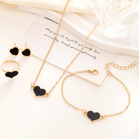 Women's Cross-Border Simple Love Jewelry Set