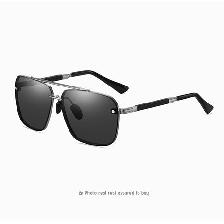 Men's Polarized Fashion Square Sunglasses