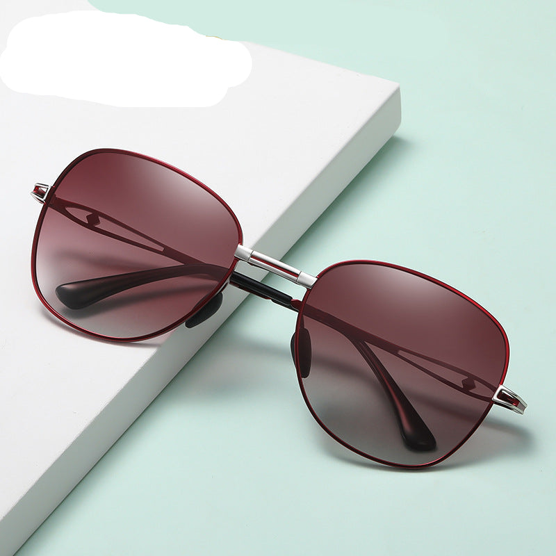 Men's Folding Color-changing Sunglasses