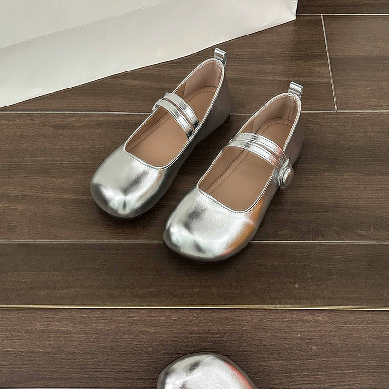 Women's Simple French Mary Jane Shoes
