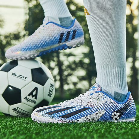 Men's Football Gress Training Broken Nails Shoes