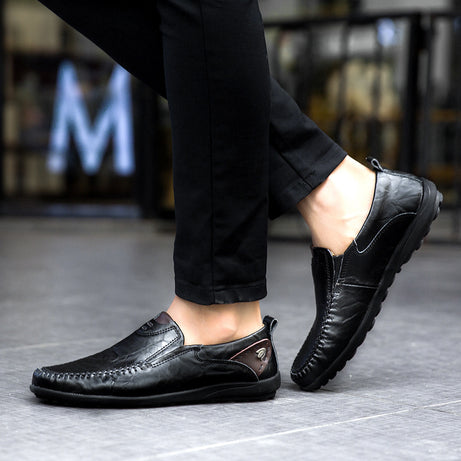 Men's Fashion Trend Loafers Leather Shoes