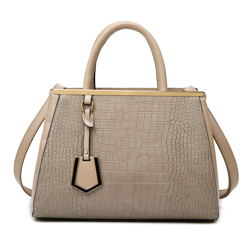 Women's Leather Luxury Crocodile Desige Handbag