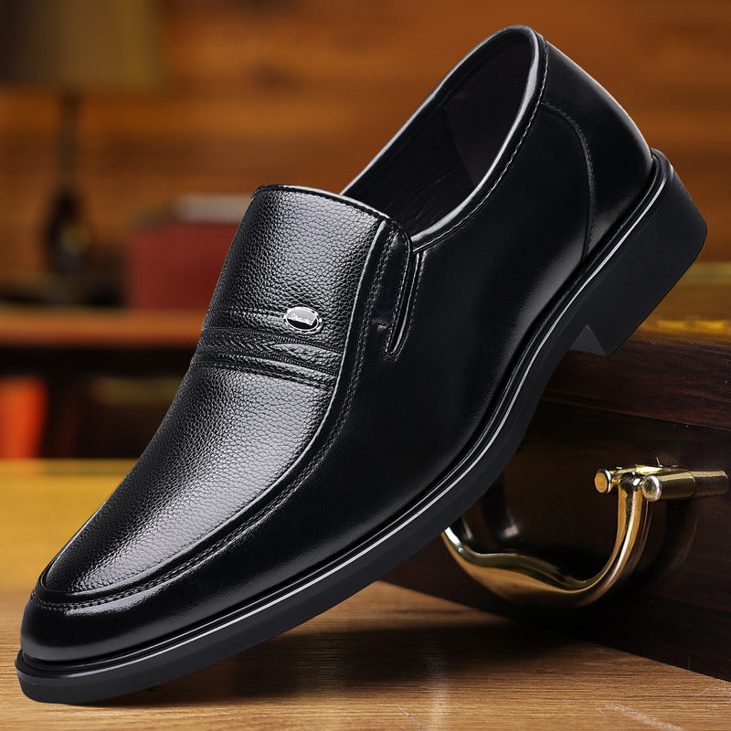 Men's Leather Business Formal Shoes (In Stock)