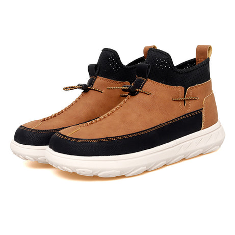Men's Leather High-End Casual Shoes