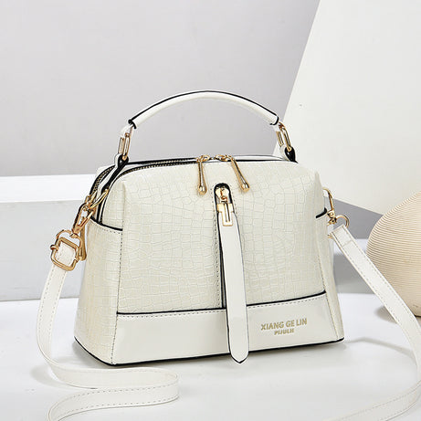 Women's Glossy Pillow Large Capacity Square Bag