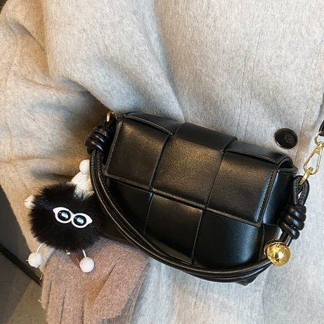 Women's Leather Versatile Square Casual Bag