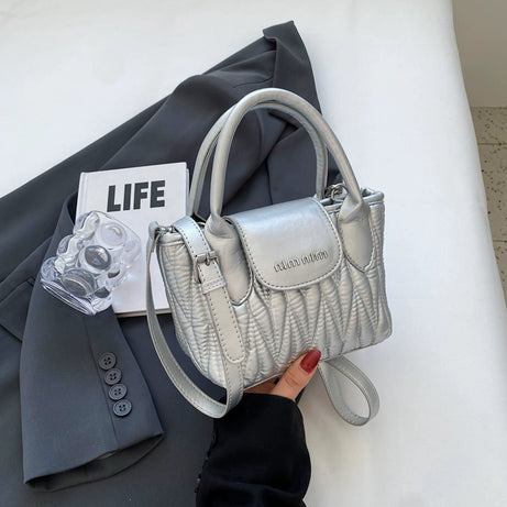 Women's Portable Double Handle Shoulder Bag