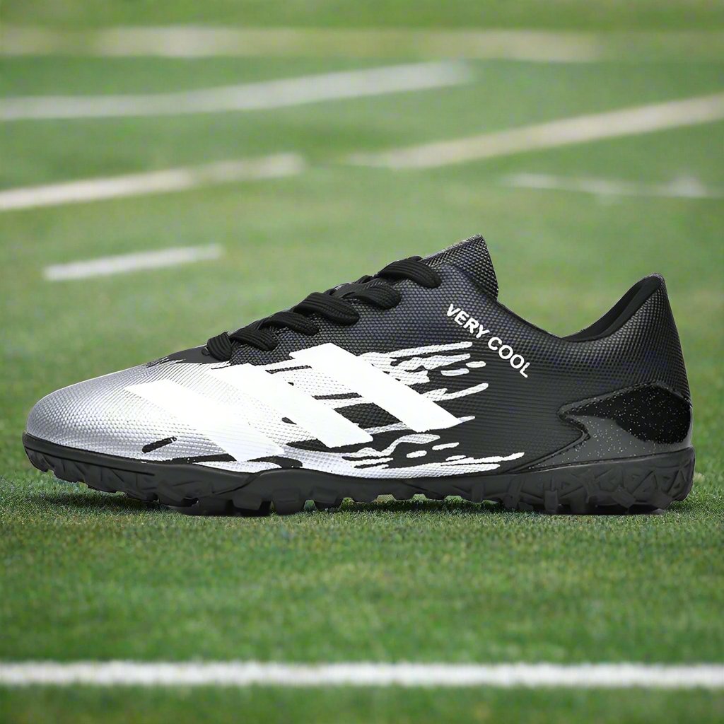 Men's PU/PVC Low-Top Football Turf Sports Shoes