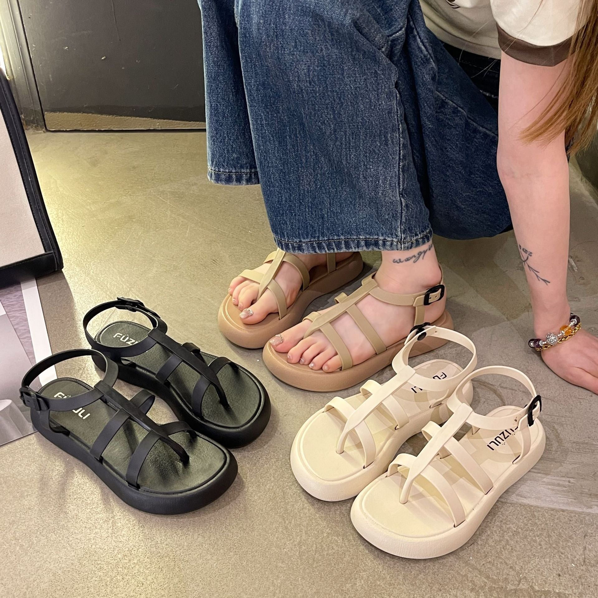 Women's Fashion Thick-soled Slippers